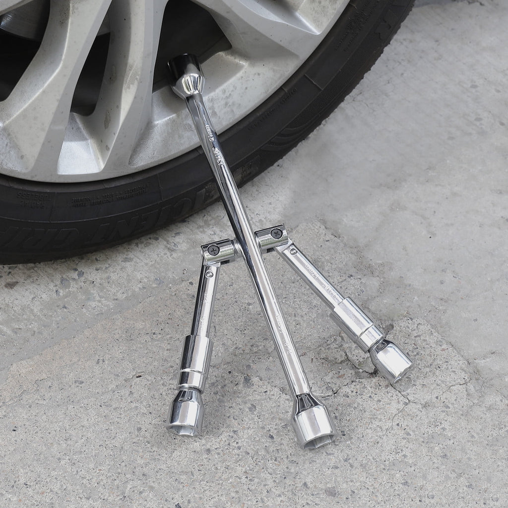 14-inch Folding Steel Lug Wrench U89933