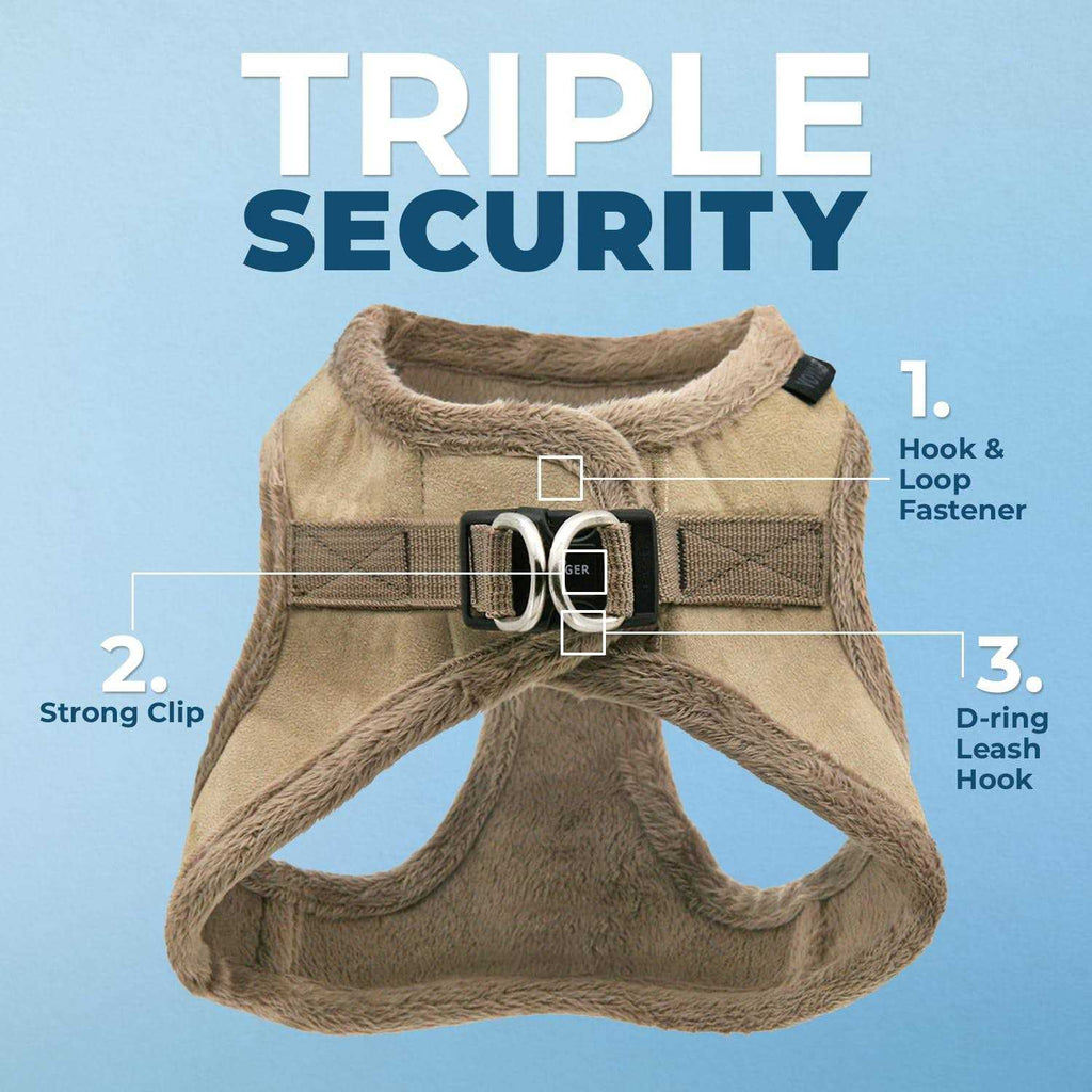 Step-In Plush Dog Harness P14883