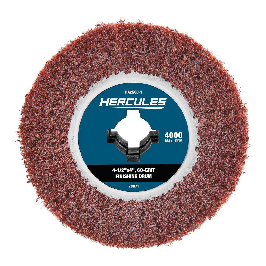 4-1/2 in. x 4 in. x 3/4 in. 60-Grit Finishing Drum U5825