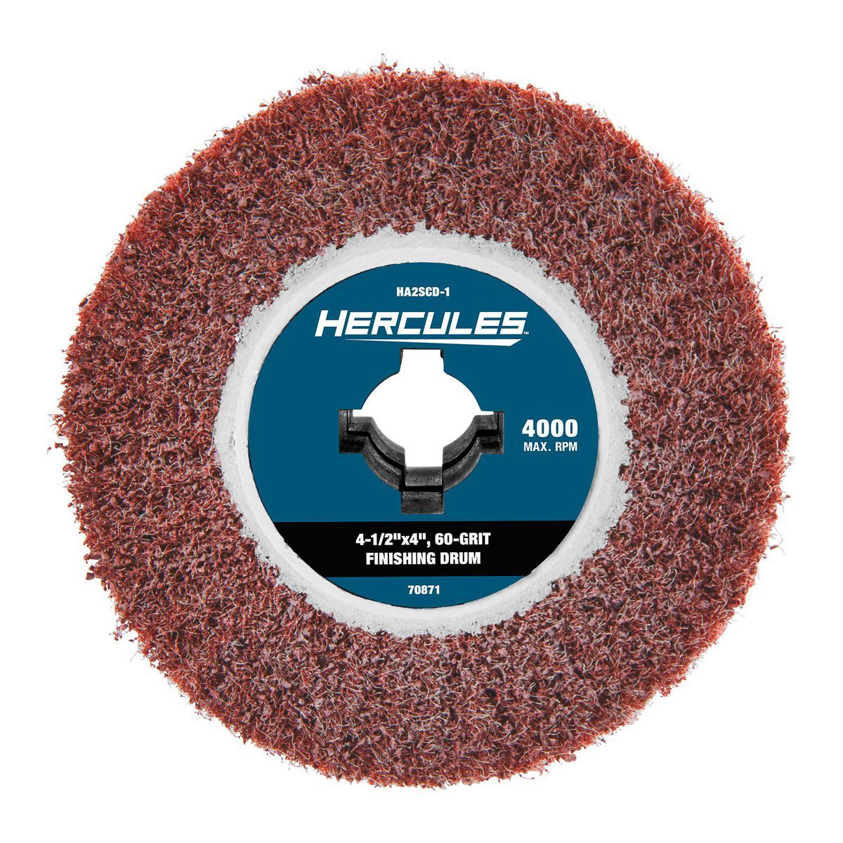 4-1/2 in. x 4 in. x 3/4 in. 60-Grit Finishing Drum U5825