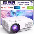 5G WiFi Bluetooth Full HD 1080P Mini Projector E6368