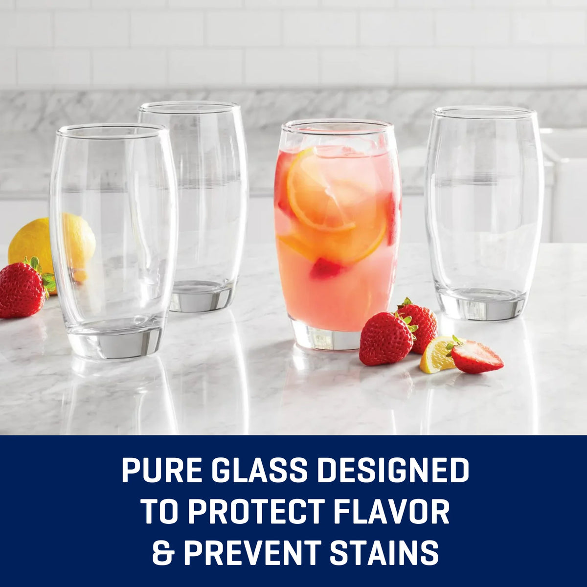 Drinking Glasses Set of 8 I649