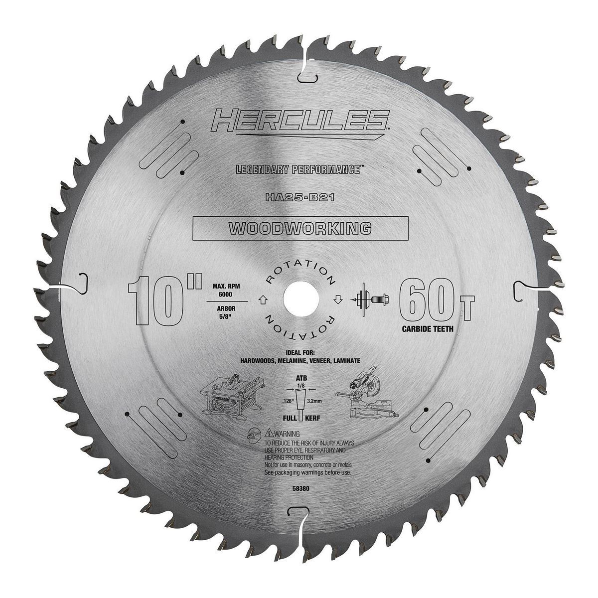 10 in. 60T Circular Saw Blade V5740