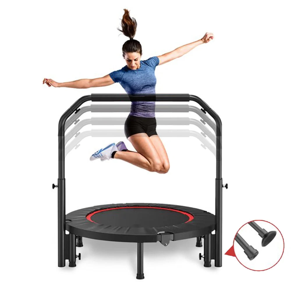 40 Fitness Mini Trampoline with Adjustable Handle C257091