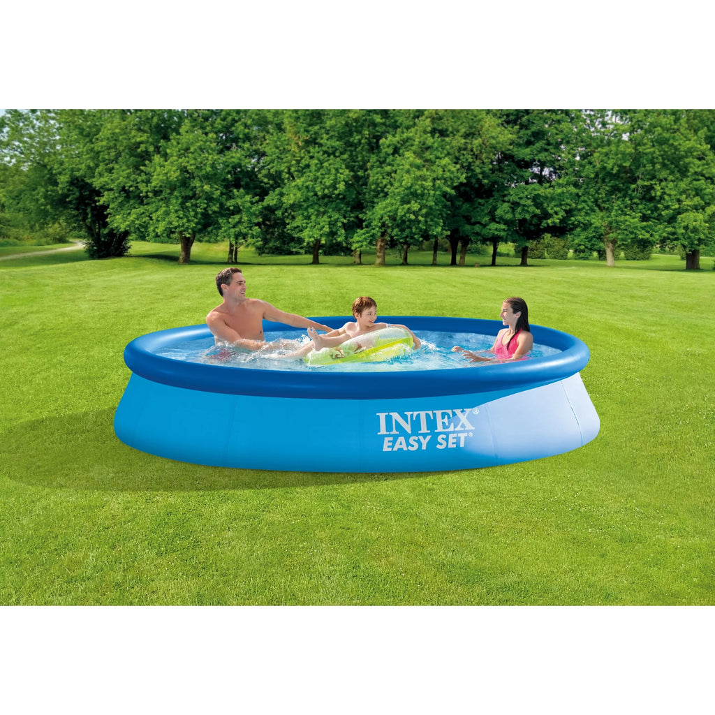 12ft x 30in Inflatable Swimming Pool with Filter Pump H1943