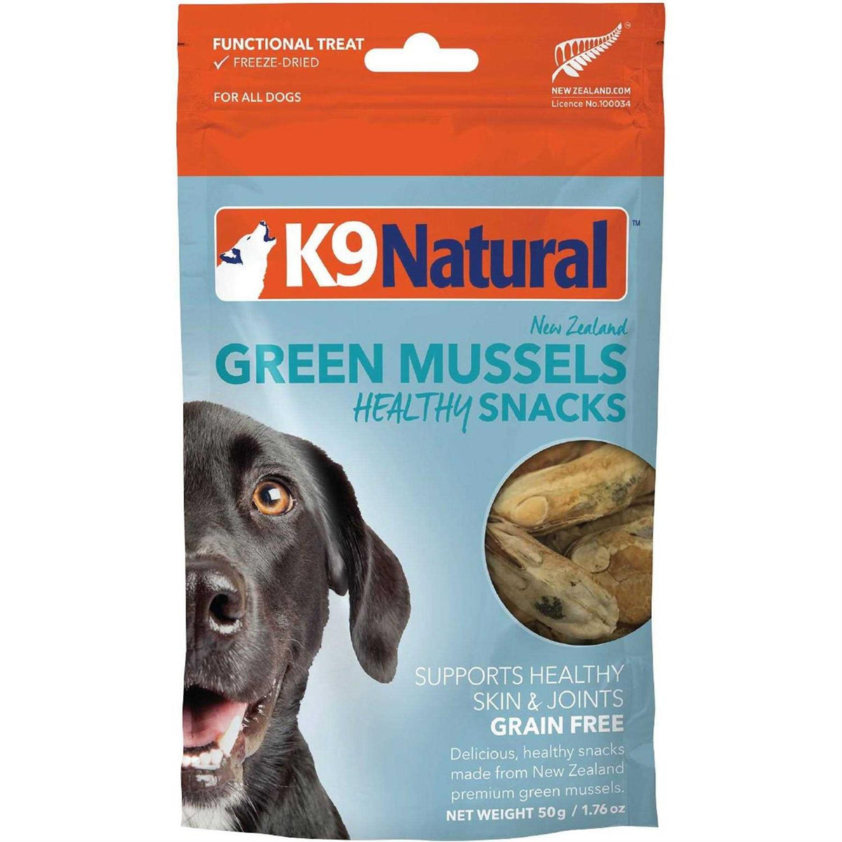 Freeze-Dried Green Mussels Dog Treats O56652