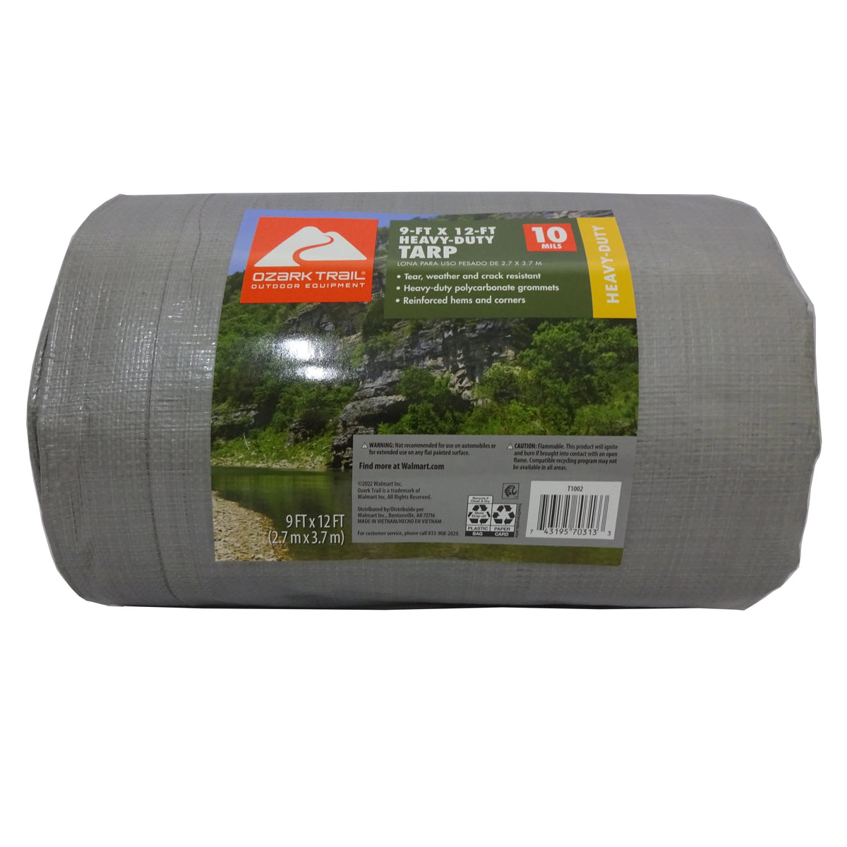 Heavy-Duty PE Tarp 9' x 12' I971