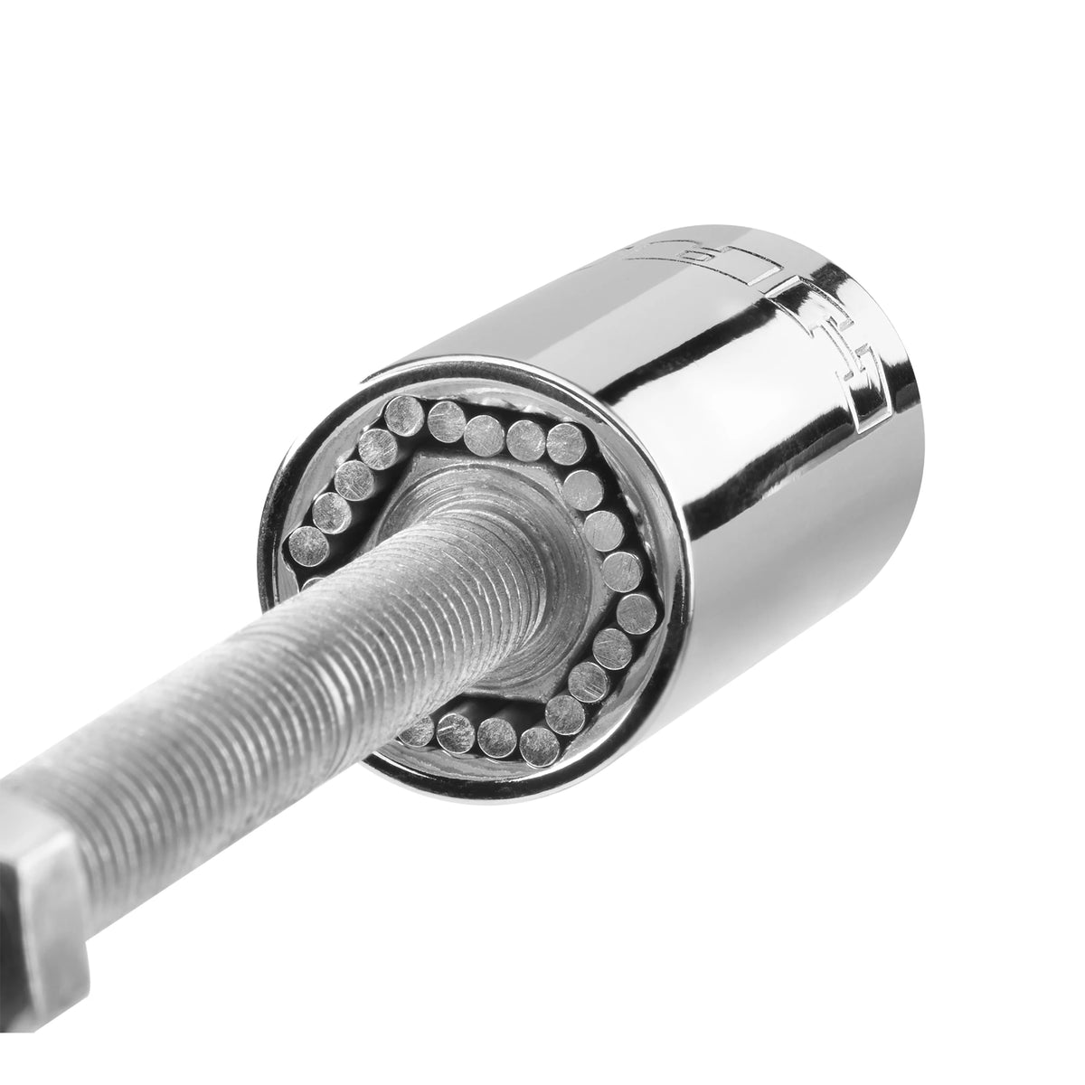3-Piece 3/8-inch Drive Universal Socket Set Chrome Finish T722335
