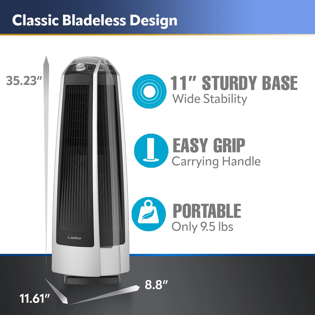 Oscillating High Velocity Tower Fan with 3 Speeds Y834951