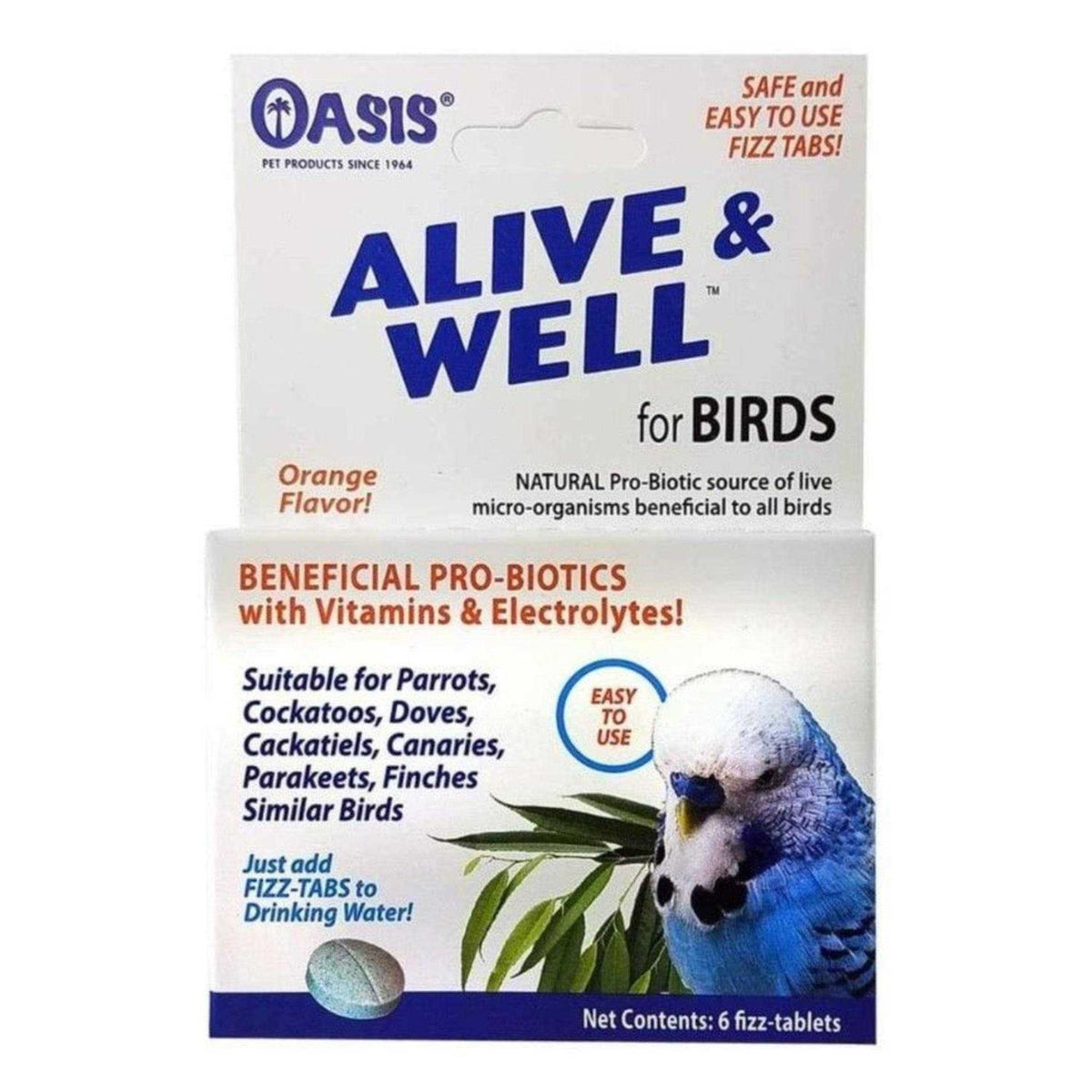 Pro-Biotic Tablets for Birds R684
