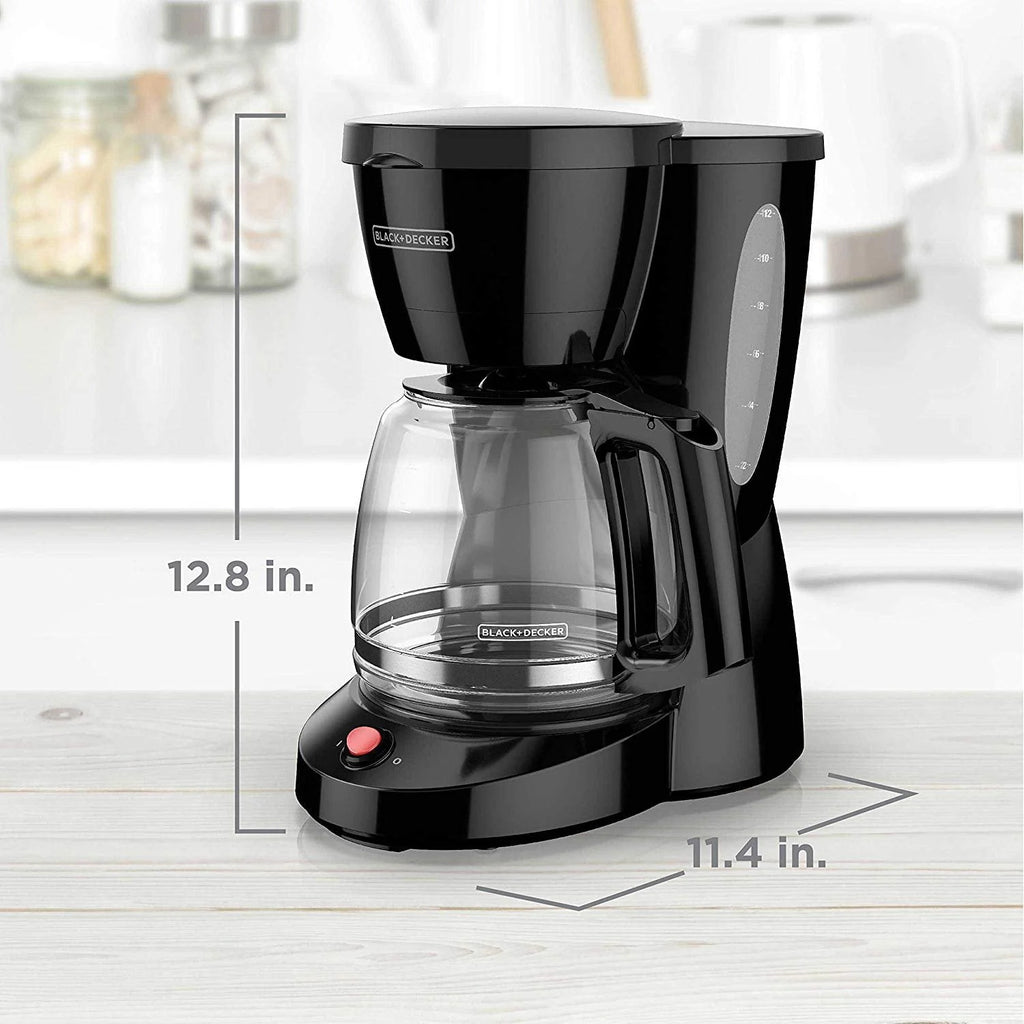 12-Cup Glass Carafe Coffee Maker M387721
