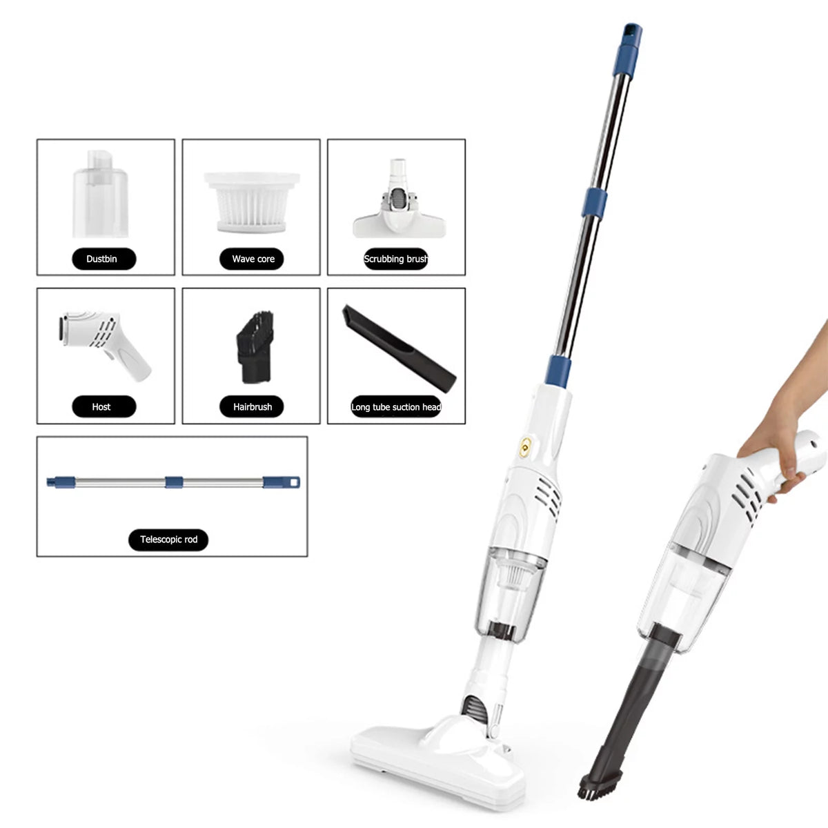 Cordless Vacuum Cleaner with 30 Mins Runtime E5159