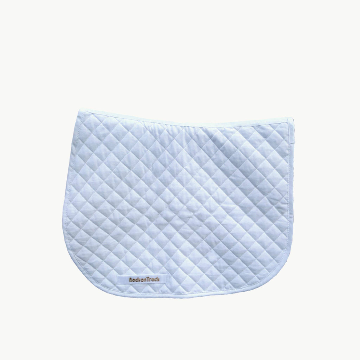 White Saddle Pad U9679