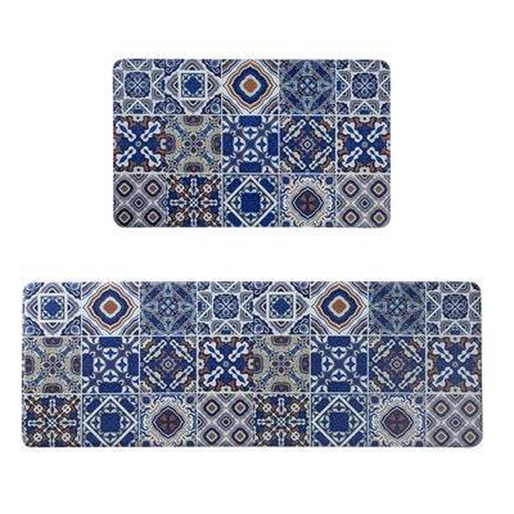 Blue Black Anti-Fatigue Mat B1778