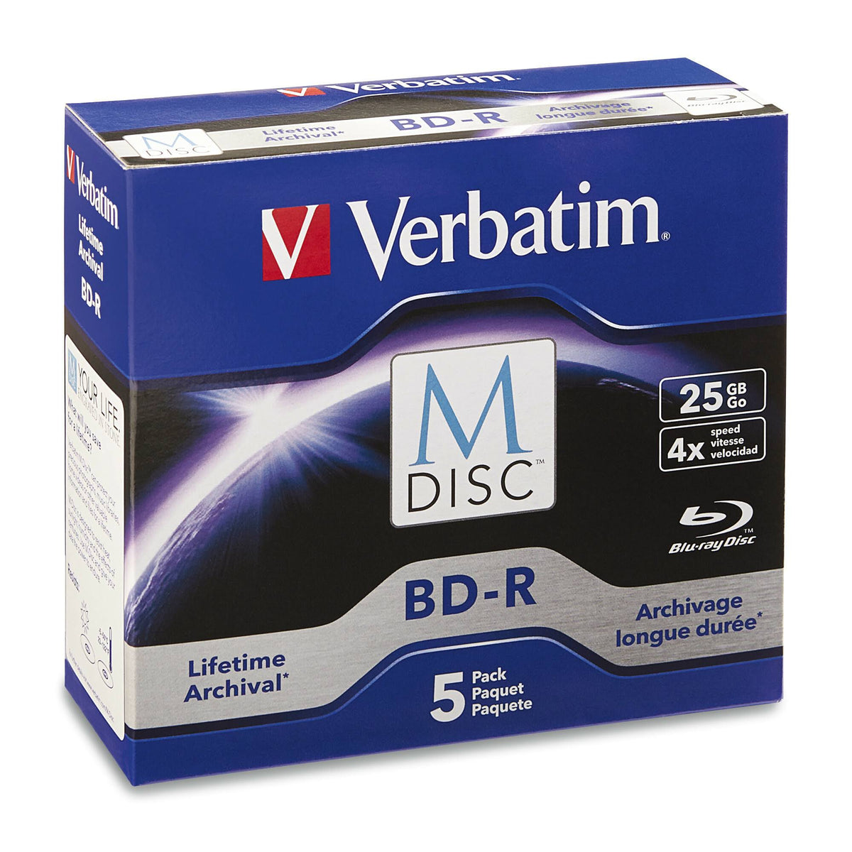 25GB BD-R 4X M-Disc S6504
