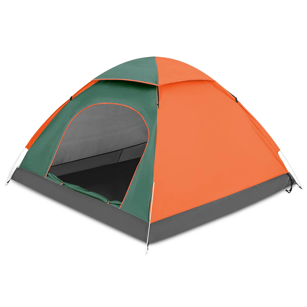 Pop Up Camping Tent with Rain Fly and Carry Bag L2638