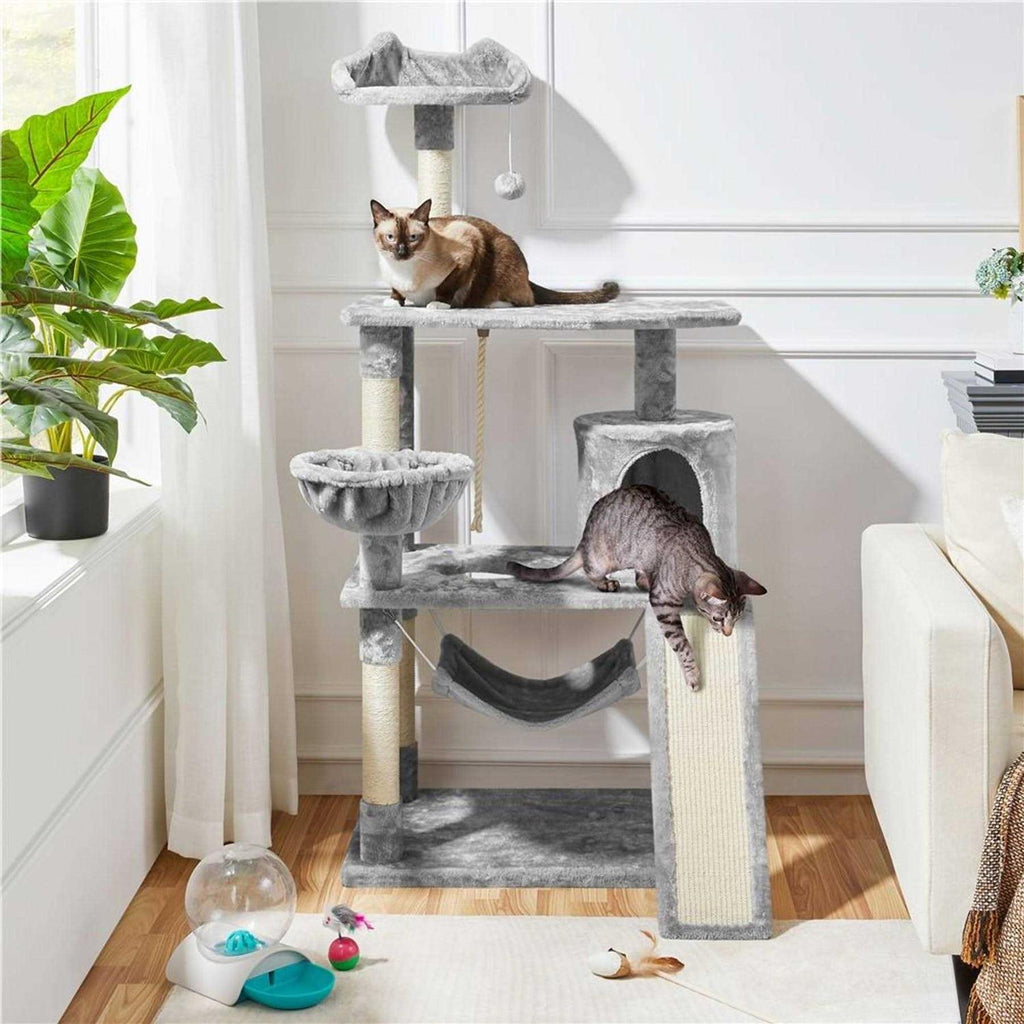 61.5-in Plush Cat Tree Condo N51302