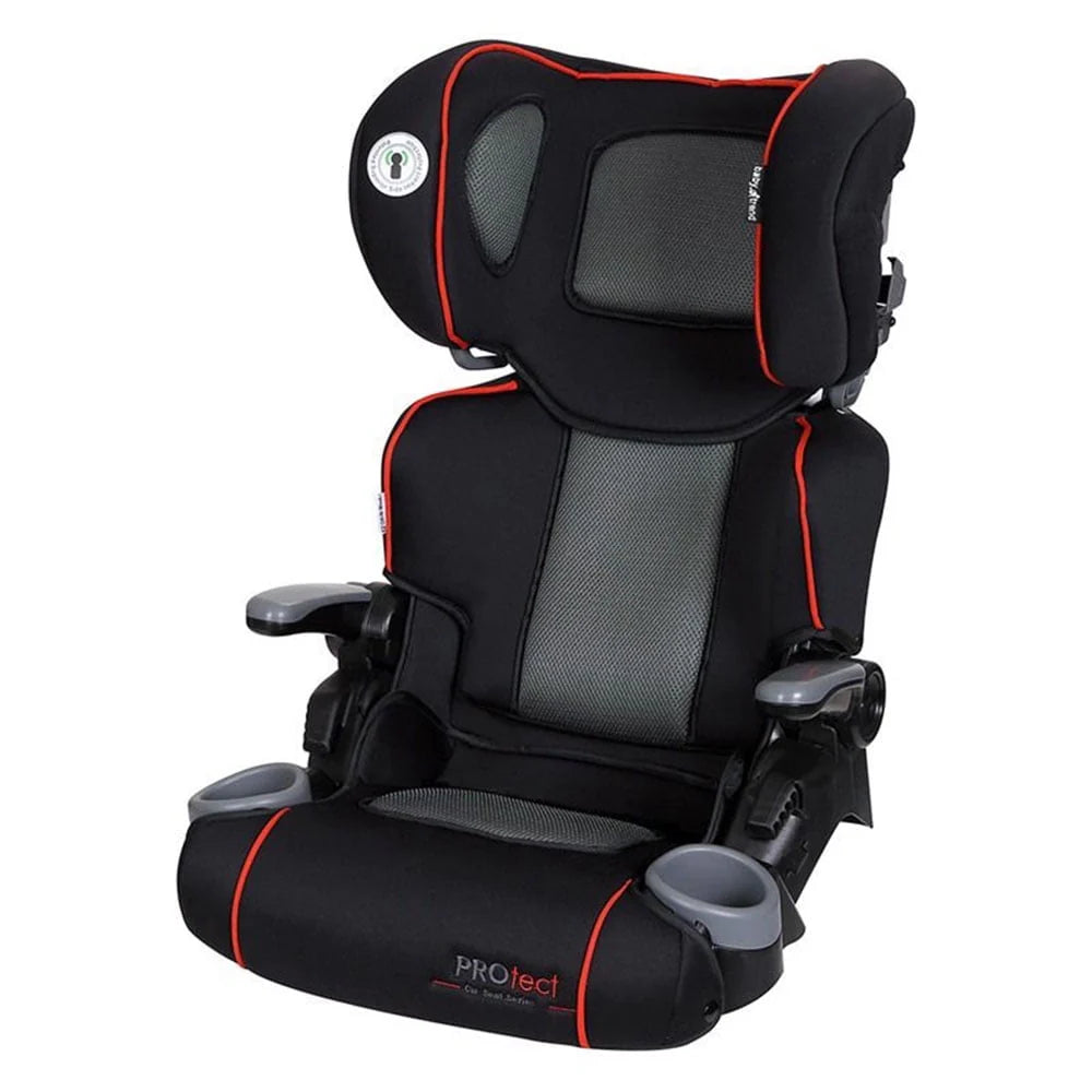Folding High Back Booster Car Seat Red P8326