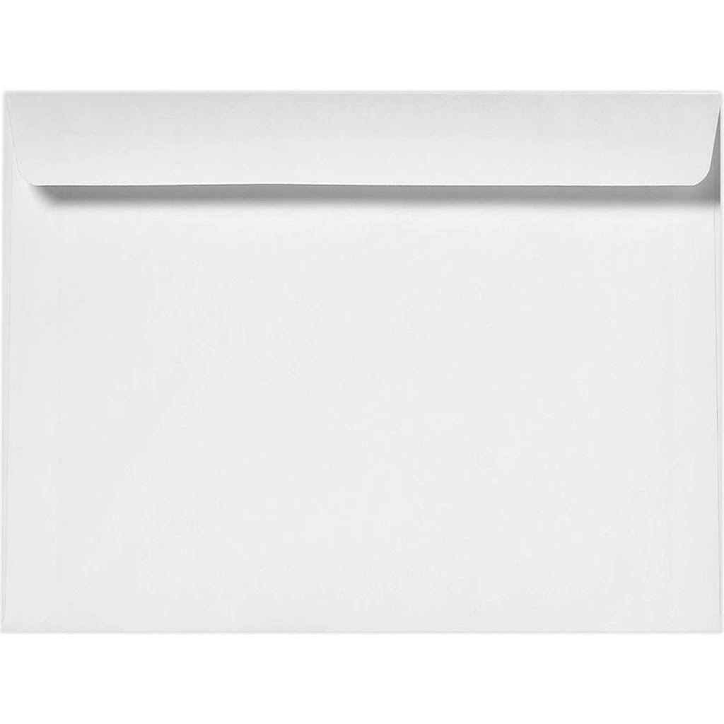 10 x 15 Booklet Envelopes 50/Pack 28lb Bright White D819840