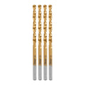 1/8 in. Titanium Drill Bit Set, 4 Piece S548476