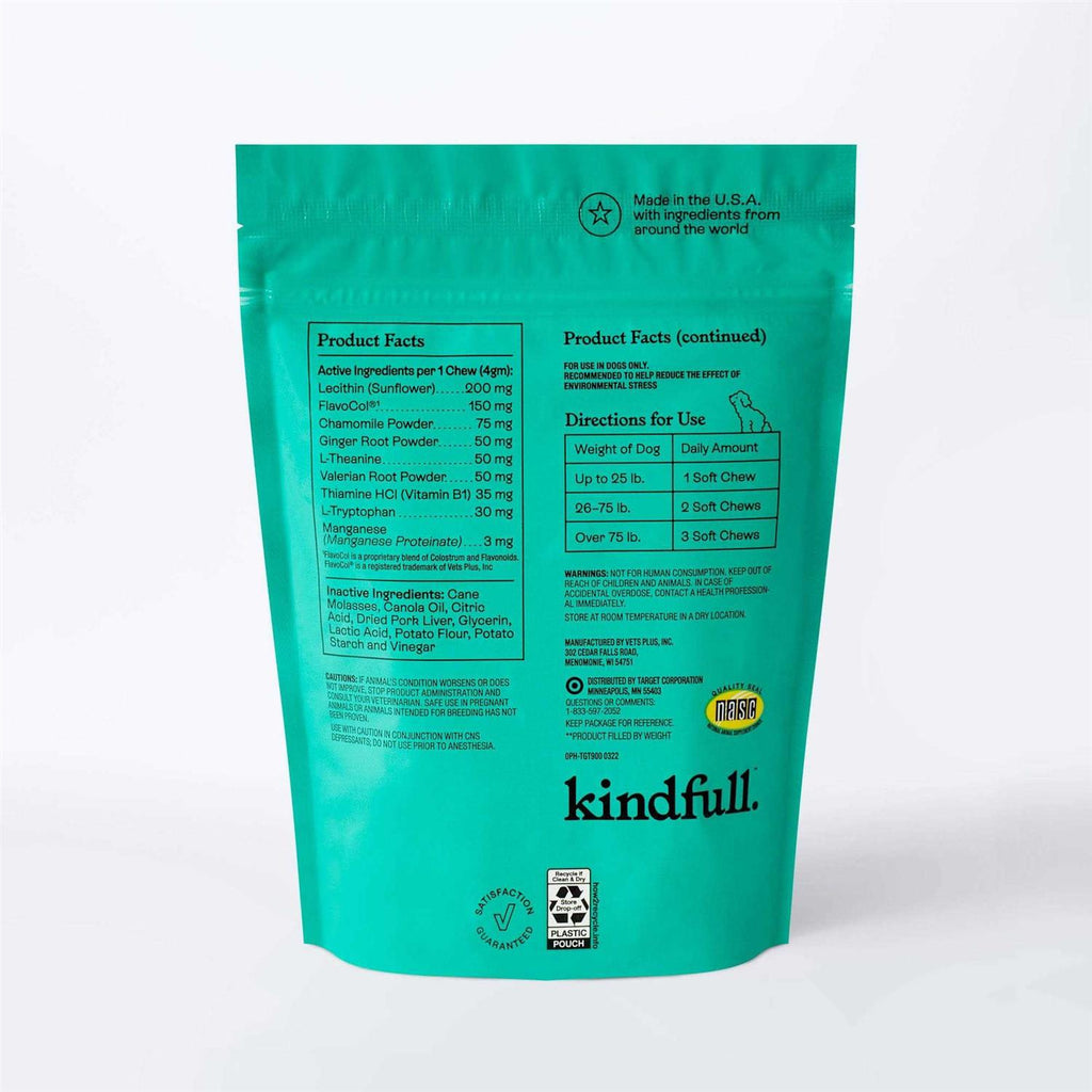 Calming Soft Chews for Dogs T484
