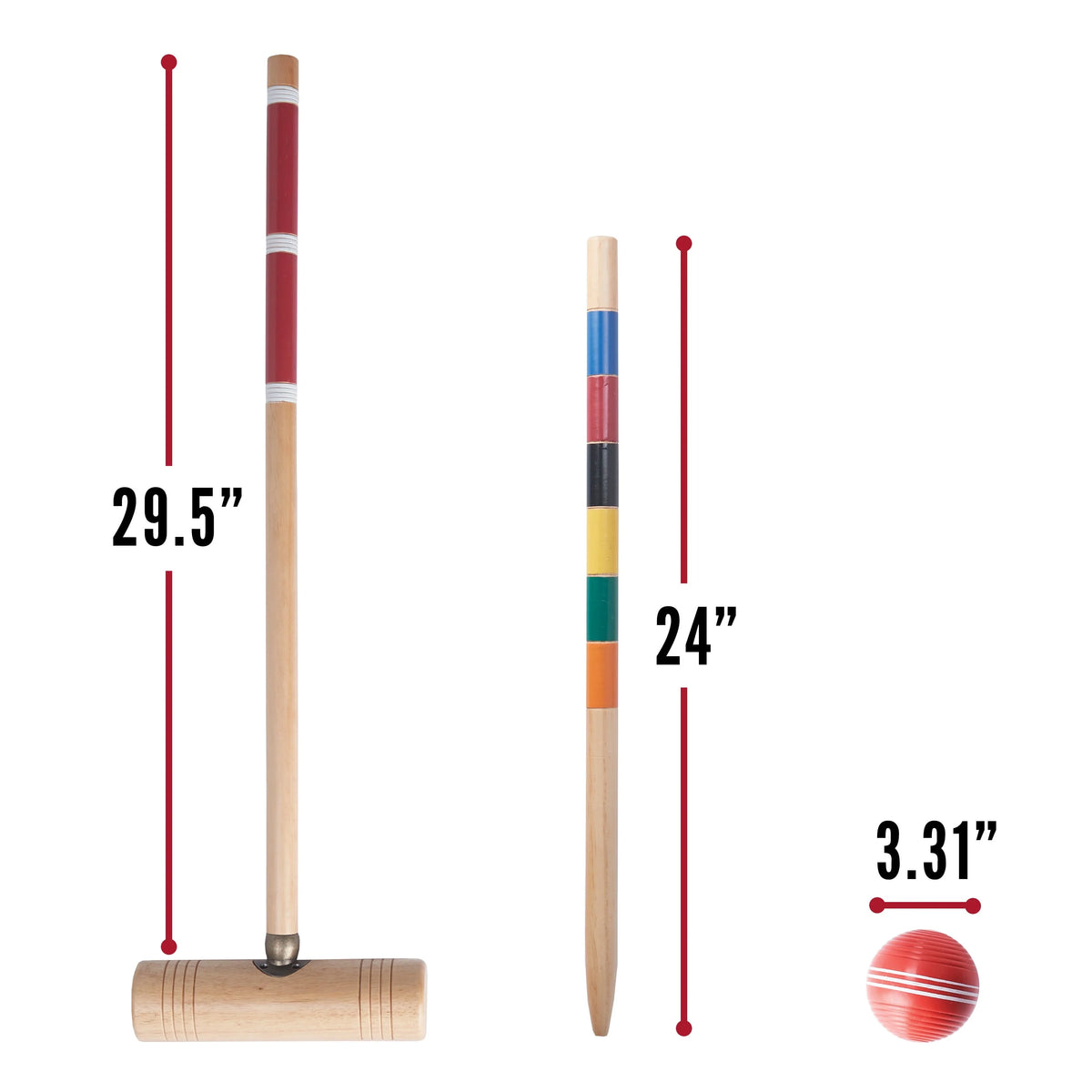 6 Player Croquet Set T7957