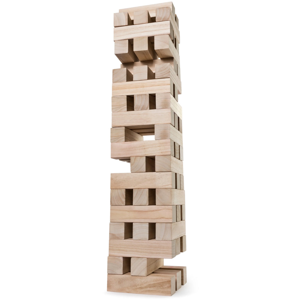 Wood Blocks Jumbling Tower Party Game K39878