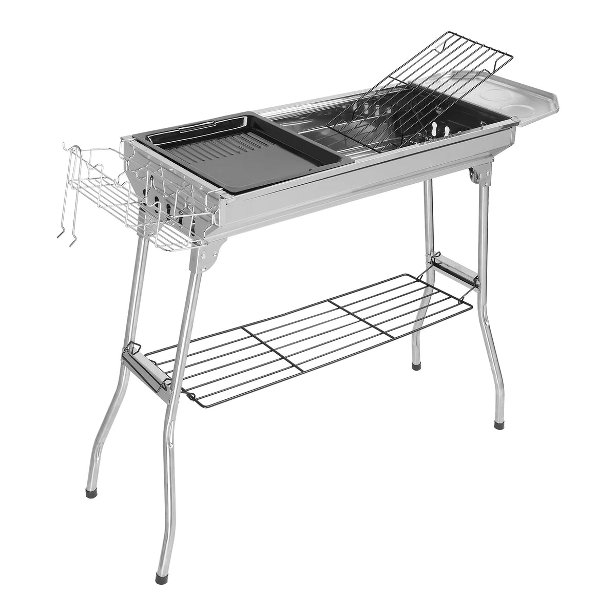 39'' Stainless Steel Charcoal Grill B74414