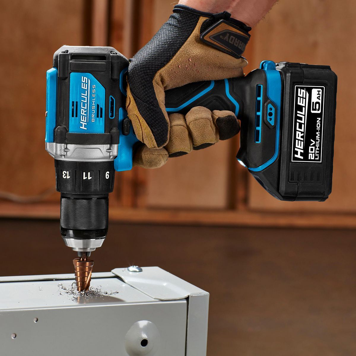 20V Brushless Cordless 1/2 in. Drill/Driver Kit with Battery and Charger L44578