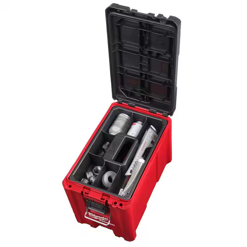 10 in. Compact Portable Tool Box with Adjustable Dividers Y97944