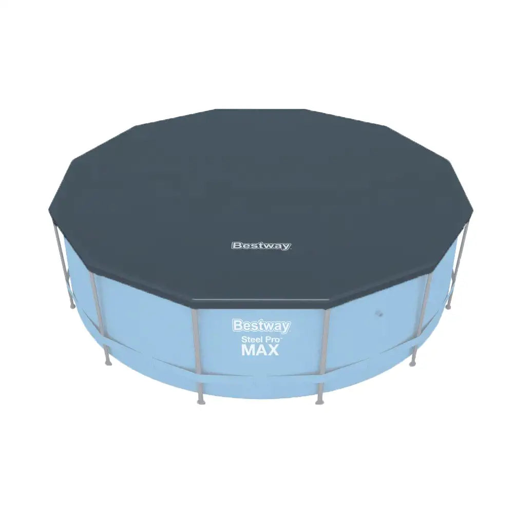 Round PVC 10 Foot Pool Cover 2 Pack G250596