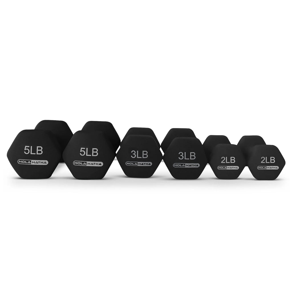 Neoprene Dumbbell Set with Rack K71505