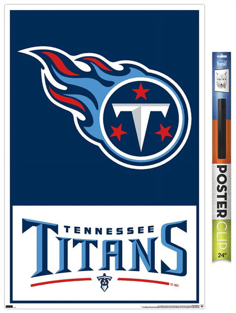 Tennessee Titans Wall Poster 22.375 x 34 E8626