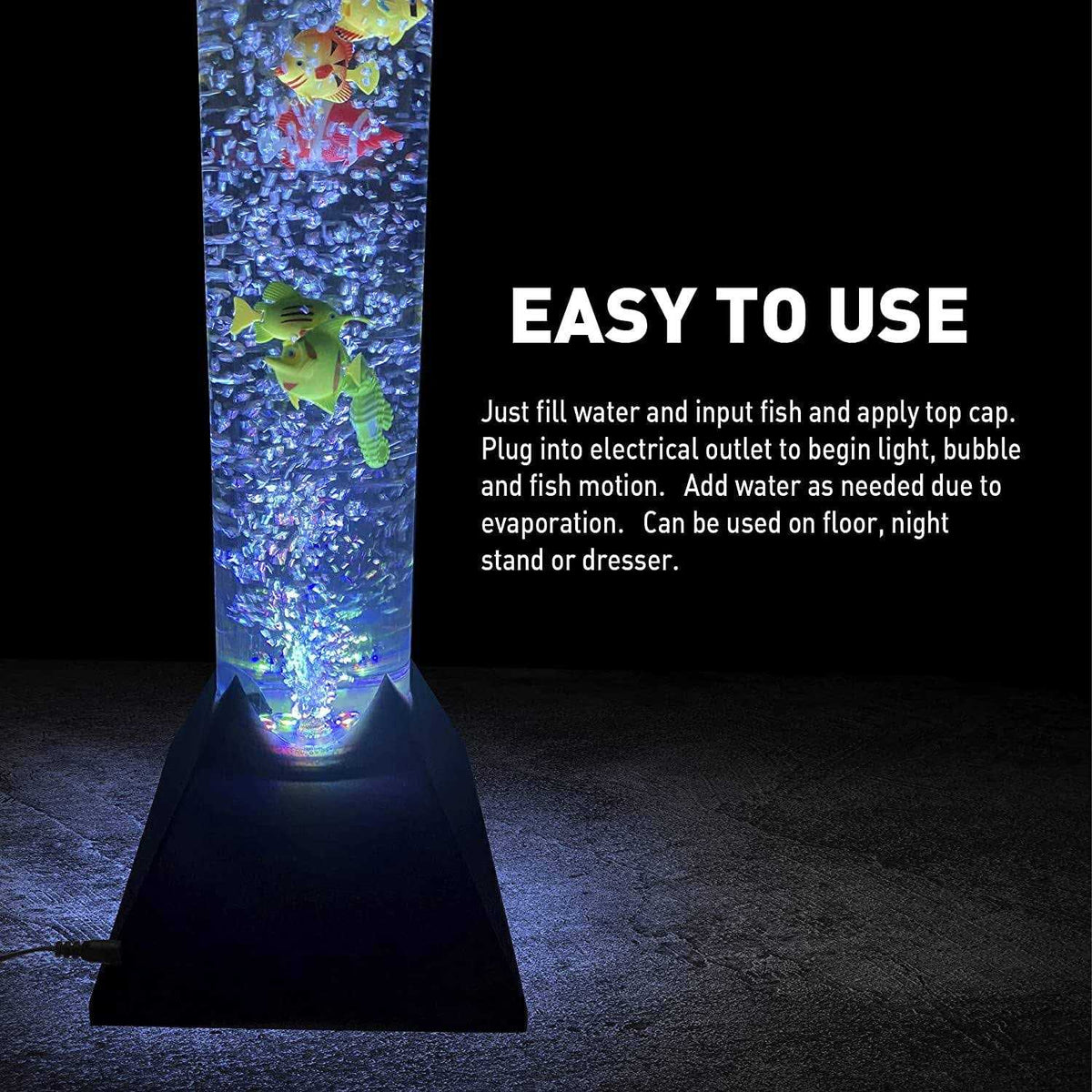 Bubble Fish Aquarium Lamp R29888
