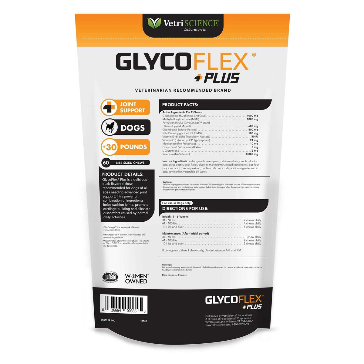 GlycoFlex Plus for Dogs A8503