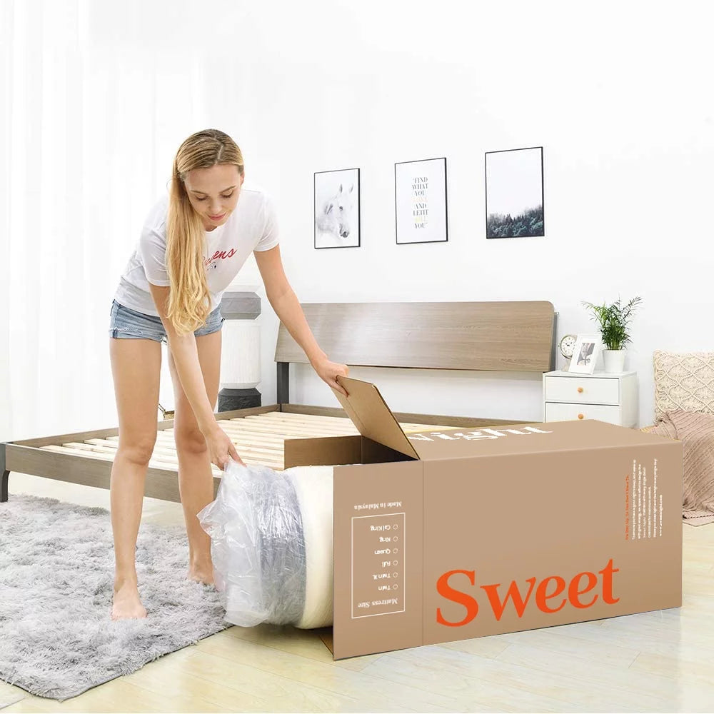 10 Gel Memory Foam Hybrid Mattress Queen Size Z399452